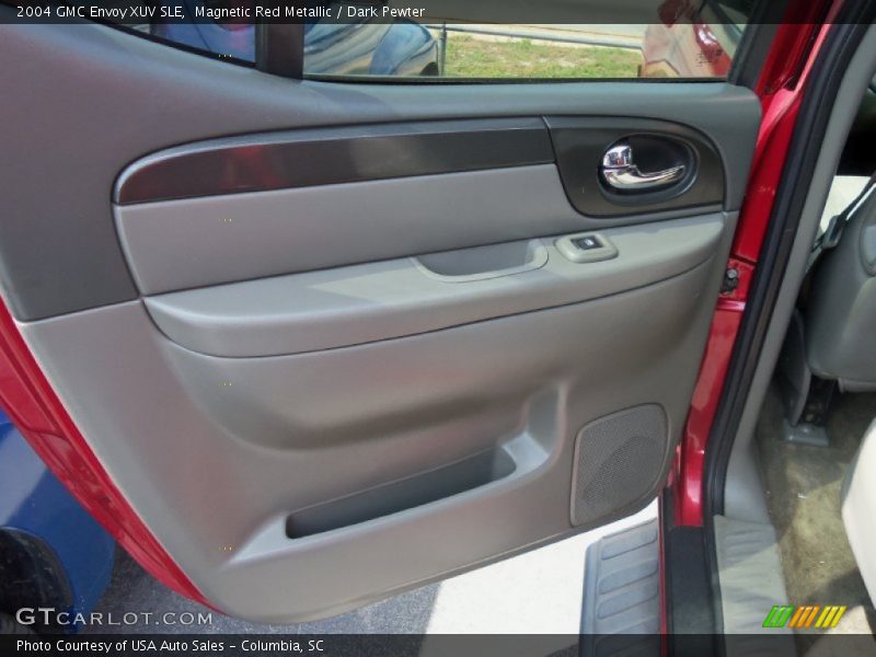 Magnetic Red Metallic / Dark Pewter 2004 GMC Envoy XUV SLE