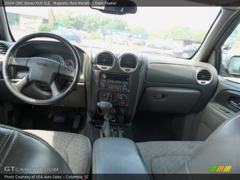 Magnetic Red Metallic / Dark Pewter 2004 GMC Envoy XUV SLE