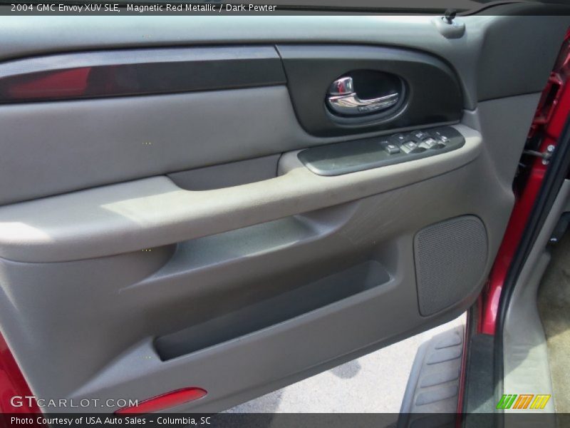 Magnetic Red Metallic / Dark Pewter 2004 GMC Envoy XUV SLE