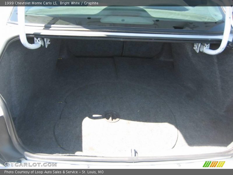 Bright White / Graphite 1999 Chevrolet Monte Carlo LS