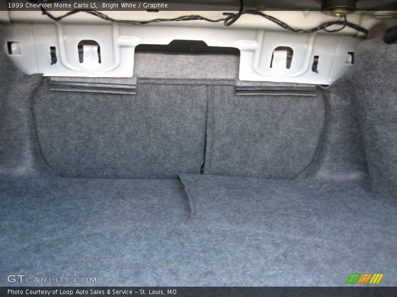 Bright White / Graphite 1999 Chevrolet Monte Carlo LS