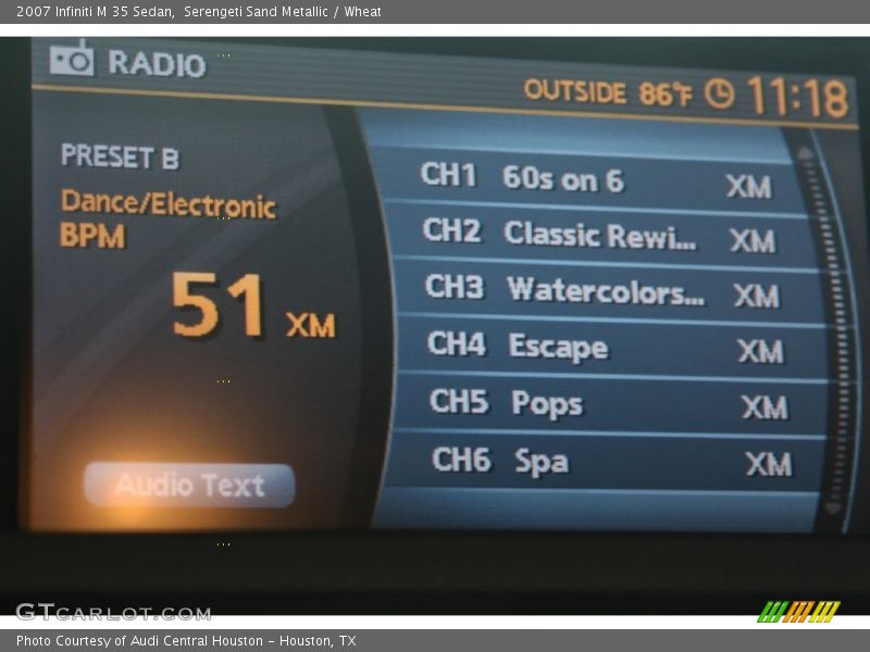 Serengeti Sand Metallic / Wheat 2007 Infiniti M 35 Sedan