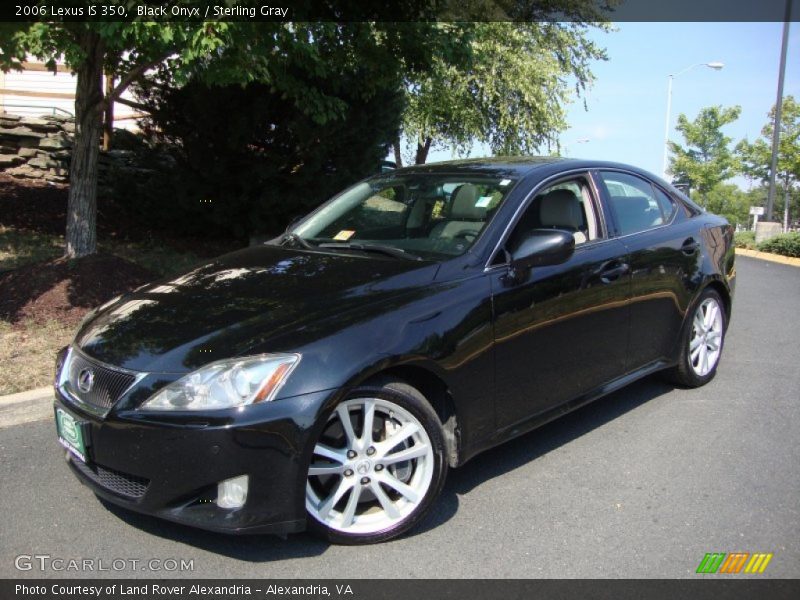 Black Onyx / Sterling Gray 2006 Lexus IS 350
