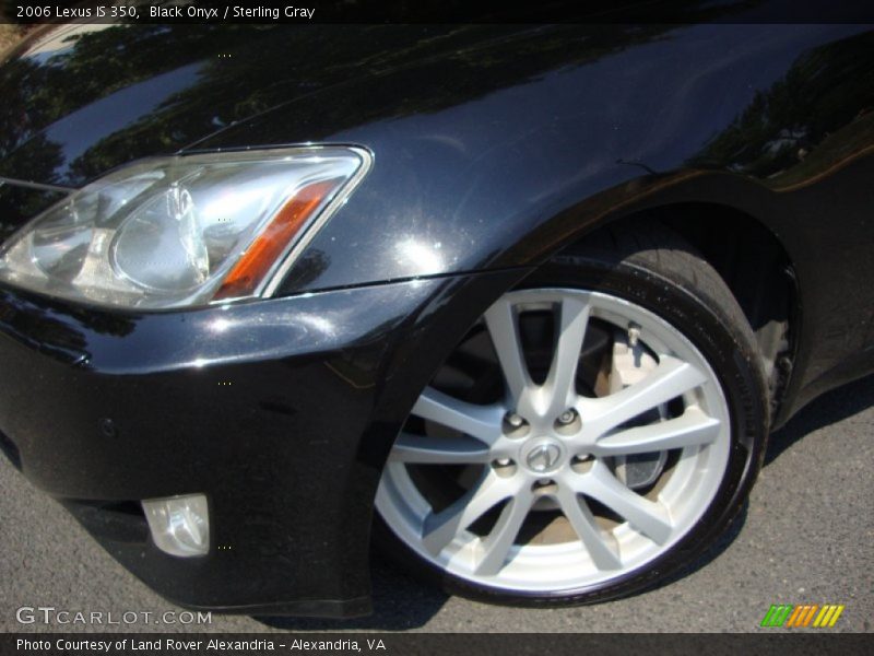 Black Onyx / Sterling Gray 2006 Lexus IS 350