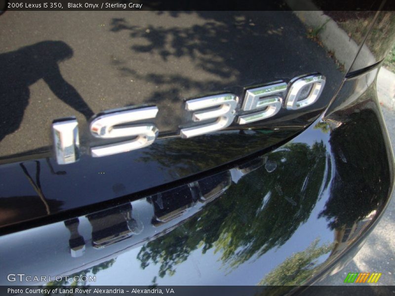 Black Onyx / Sterling Gray 2006 Lexus IS 350