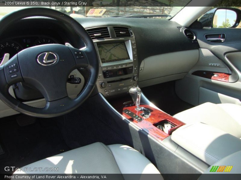 Black Onyx / Sterling Gray 2006 Lexus IS 350