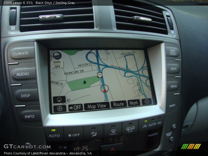 Black Onyx / Sterling Gray 2006 Lexus IS 350