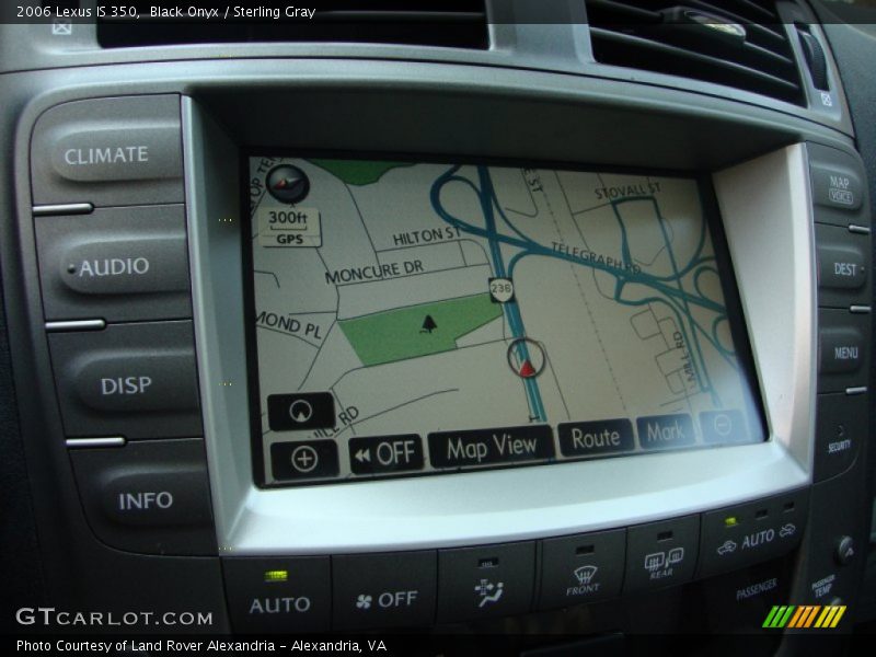 Black Onyx / Sterling Gray 2006 Lexus IS 350