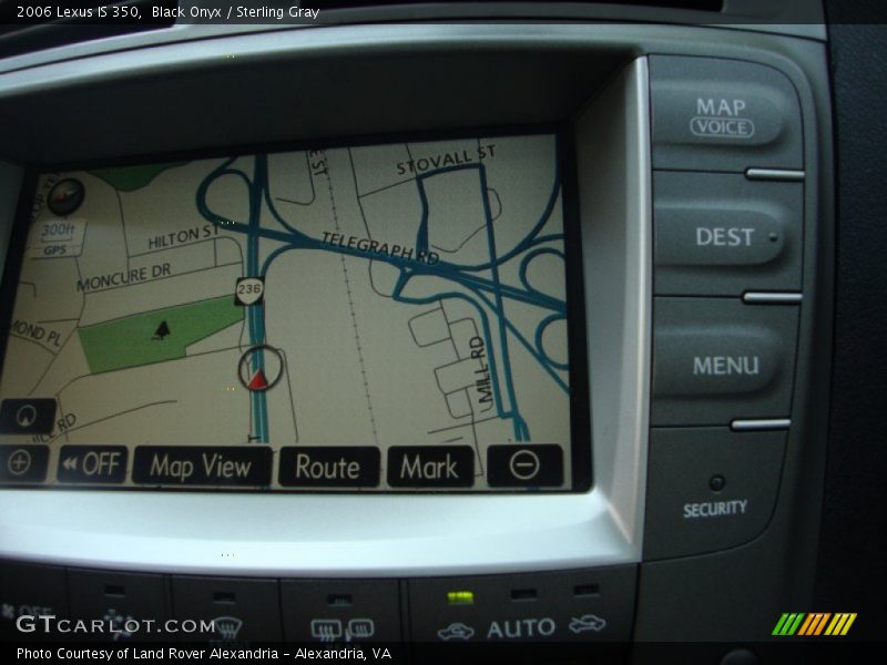 Black Onyx / Sterling Gray 2006 Lexus IS 350
