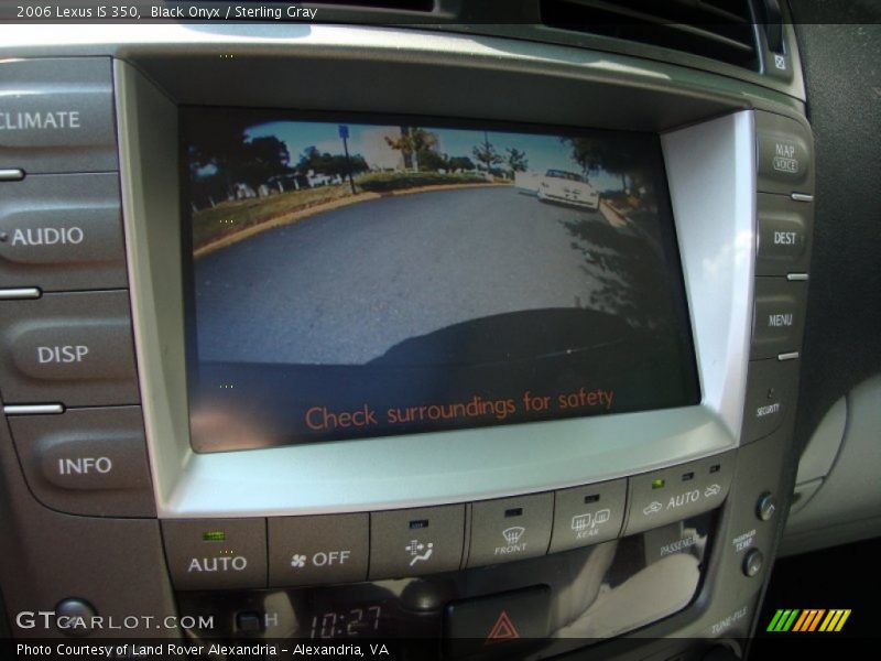 Black Onyx / Sterling Gray 2006 Lexus IS 350
