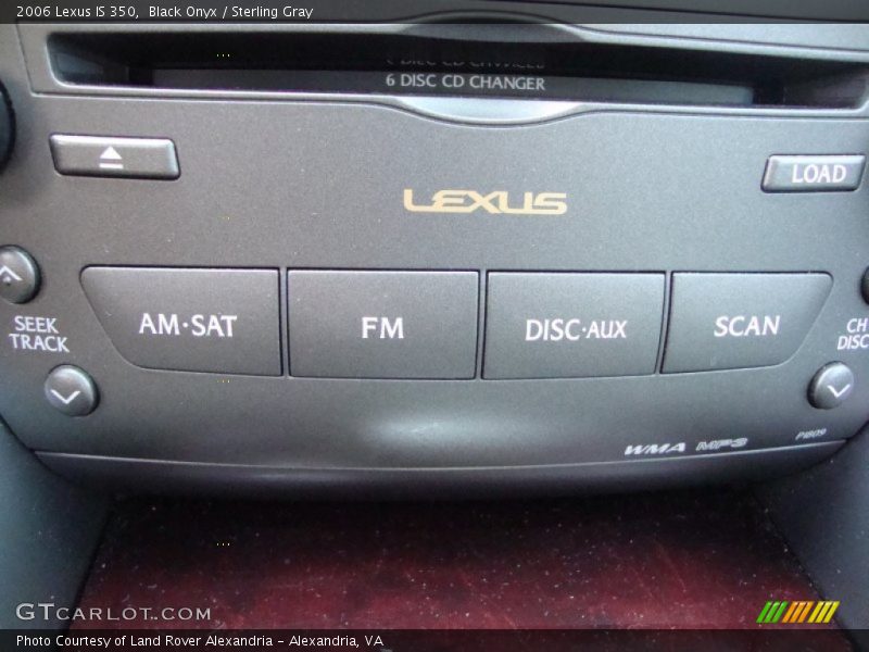 Black Onyx / Sterling Gray 2006 Lexus IS 350