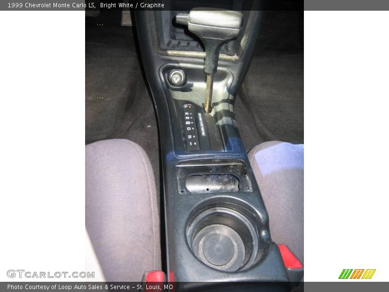 Bright White / Graphite 1999 Chevrolet Monte Carlo LS