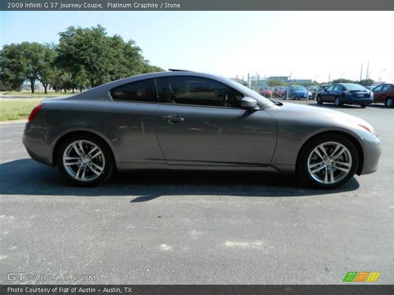 Platinum Graphite / Stone 2009 Infiniti G 37 Journey Coupe
