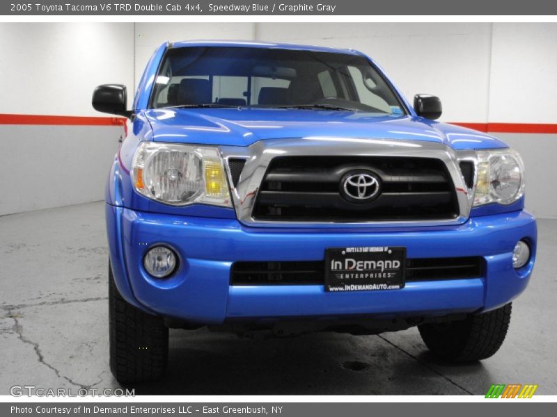 Speedway Blue / Graphite Gray 2005 Toyota Tacoma V6 TRD Double Cab 4x4