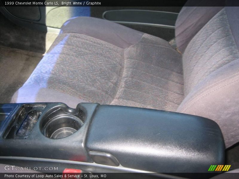 Bright White / Graphite 1999 Chevrolet Monte Carlo LS