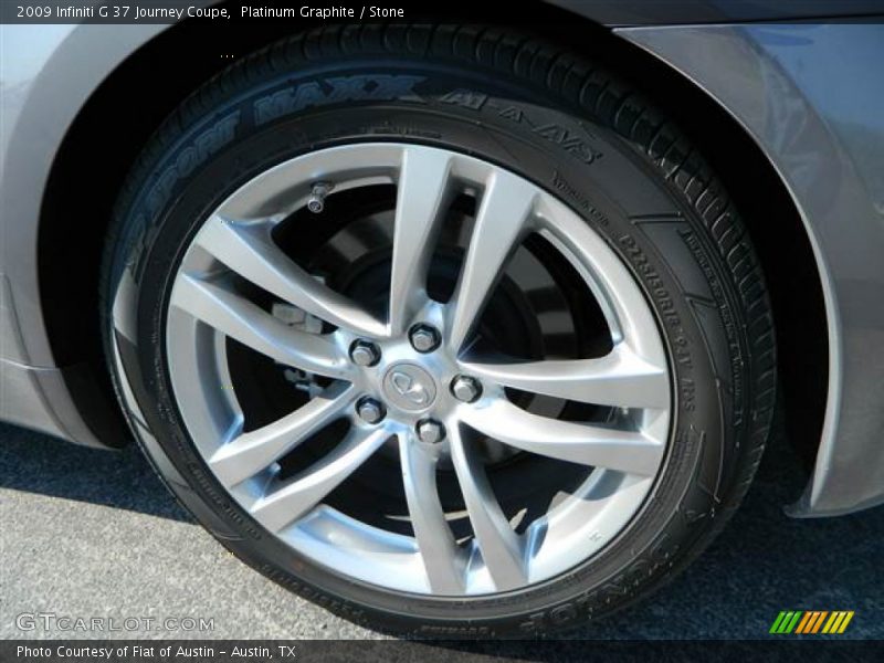 Platinum Graphite / Stone 2009 Infiniti G 37 Journey Coupe