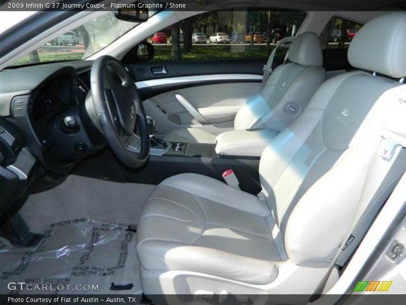 Platinum Graphite / Stone 2009 Infiniti G 37 Journey Coupe