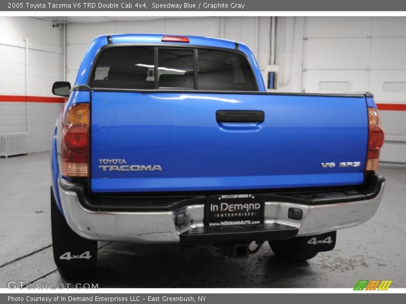 Speedway Blue / Graphite Gray 2005 Toyota Tacoma V6 TRD Double Cab 4x4