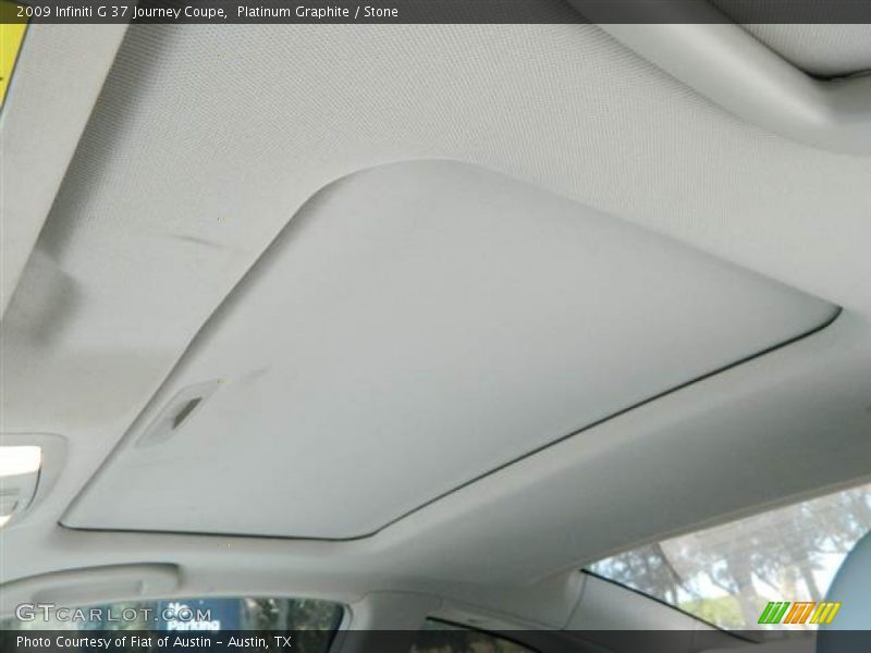 Platinum Graphite / Stone 2009 Infiniti G 37 Journey Coupe
