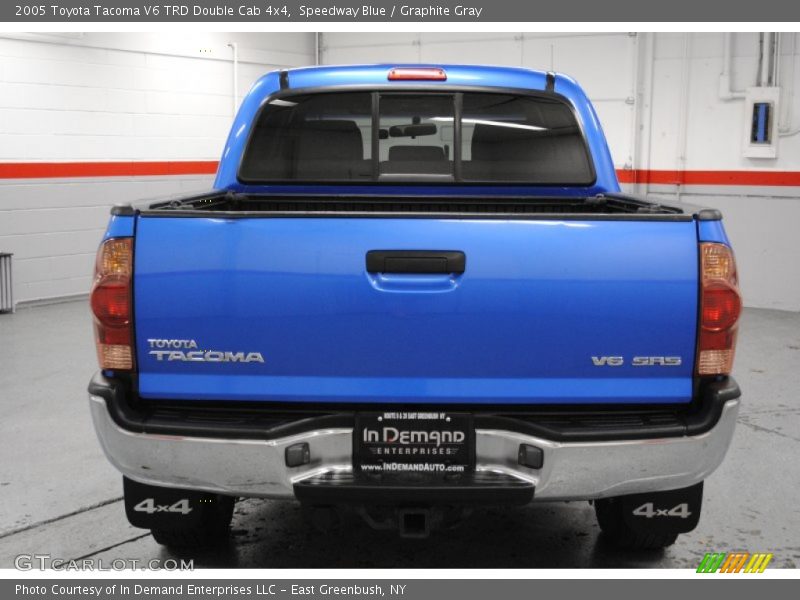 Speedway Blue / Graphite Gray 2005 Toyota Tacoma V6 TRD Double Cab 4x4