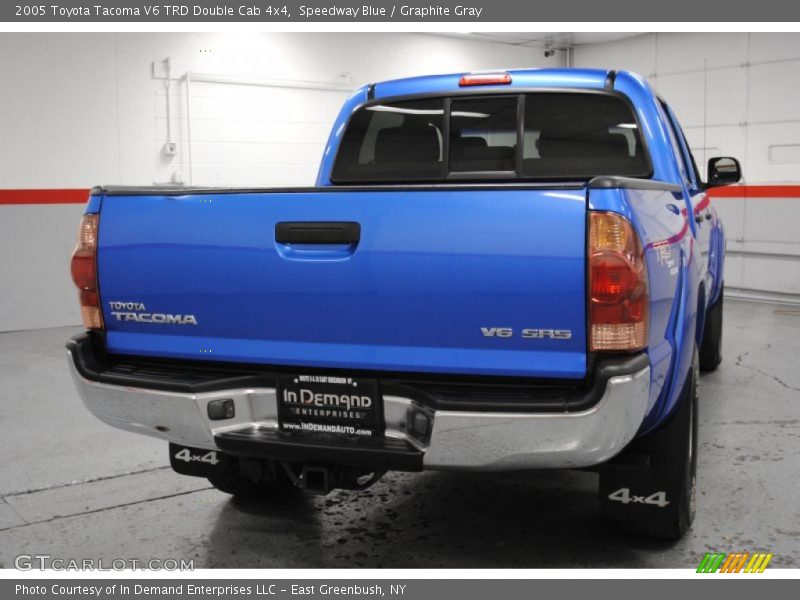 Speedway Blue / Graphite Gray 2005 Toyota Tacoma V6 TRD Double Cab 4x4