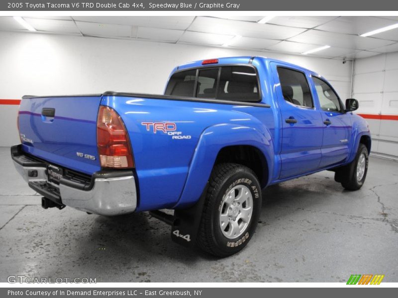 Speedway Blue / Graphite Gray 2005 Toyota Tacoma V6 TRD Double Cab 4x4