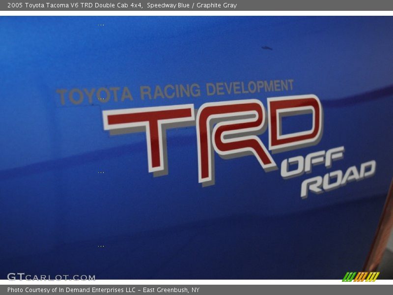 Speedway Blue / Graphite Gray 2005 Toyota Tacoma V6 TRD Double Cab 4x4
