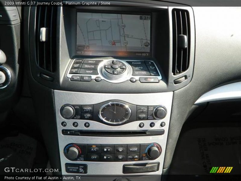 Platinum Graphite / Stone 2009 Infiniti G 37 Journey Coupe