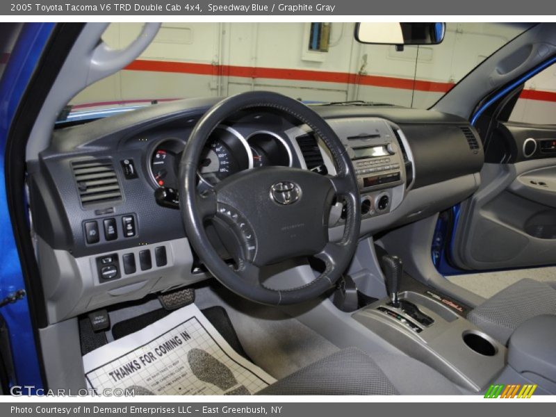 Speedway Blue / Graphite Gray 2005 Toyota Tacoma V6 TRD Double Cab 4x4