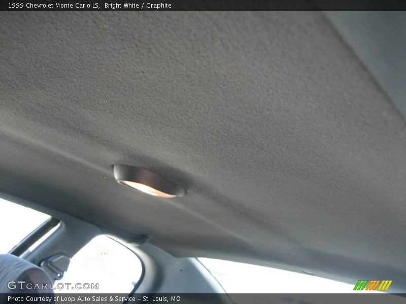 Bright White / Graphite 1999 Chevrolet Monte Carlo LS