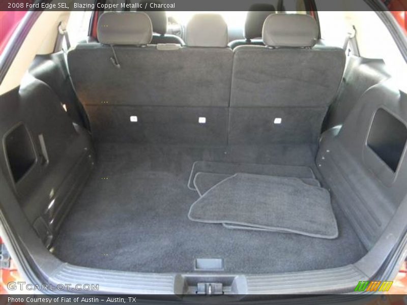 Blazing Copper Metallic / Charcoal 2008 Ford Edge SEL