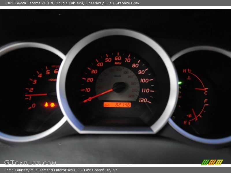 Speedway Blue / Graphite Gray 2005 Toyota Tacoma V6 TRD Double Cab 4x4