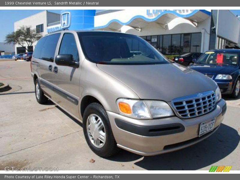 Sandrift Metallic / Neutral 1999 Chevrolet Venture LS