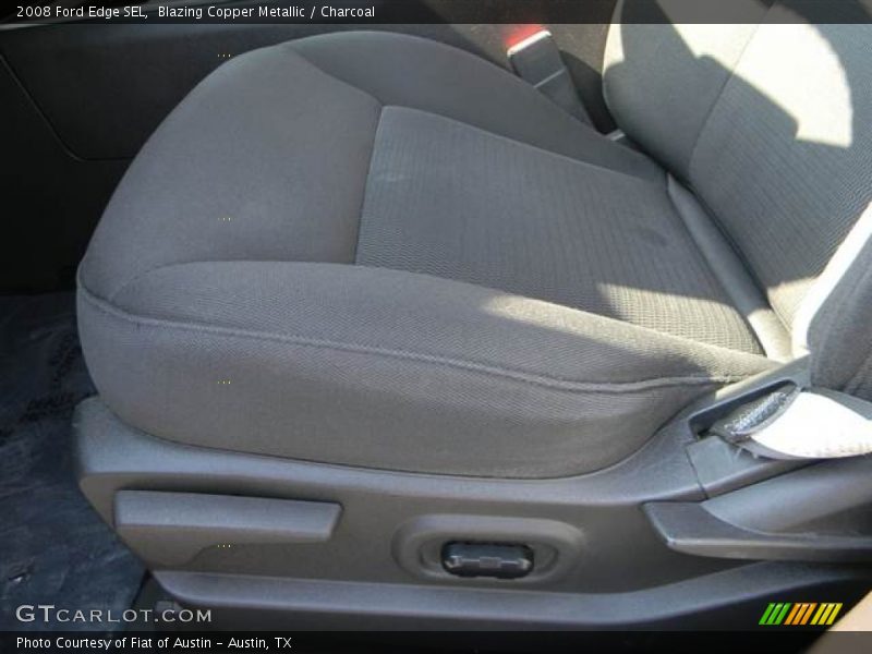 Blazing Copper Metallic / Charcoal 2008 Ford Edge SEL