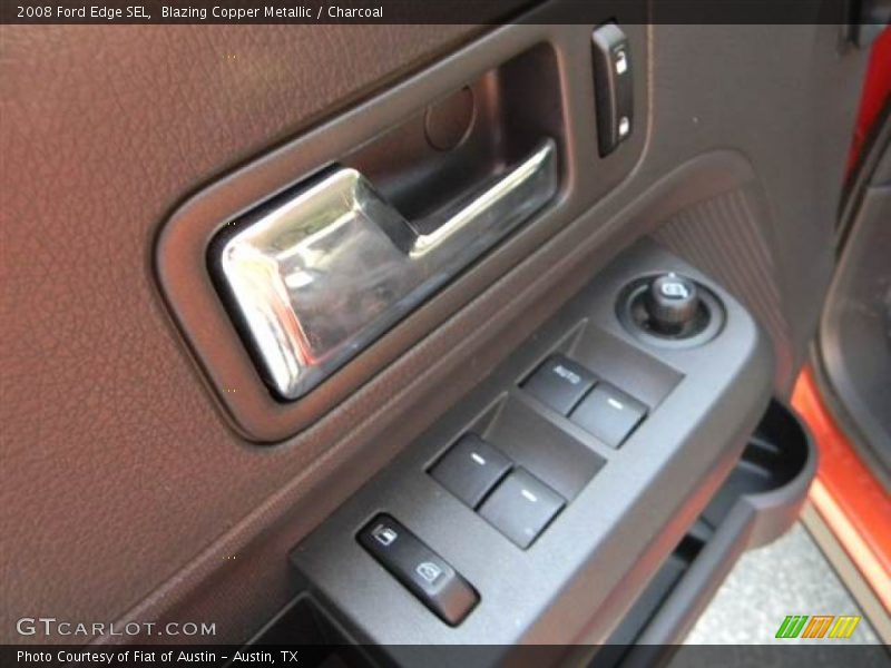 Blazing Copper Metallic / Charcoal 2008 Ford Edge SEL