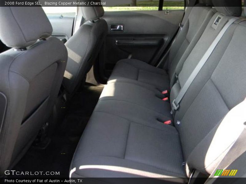 Blazing Copper Metallic / Charcoal 2008 Ford Edge SEL