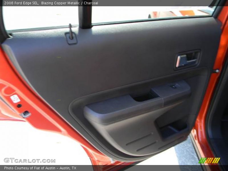 Blazing Copper Metallic / Charcoal 2008 Ford Edge SEL