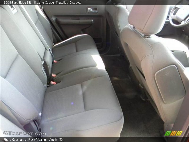 Blazing Copper Metallic / Charcoal 2008 Ford Edge SEL