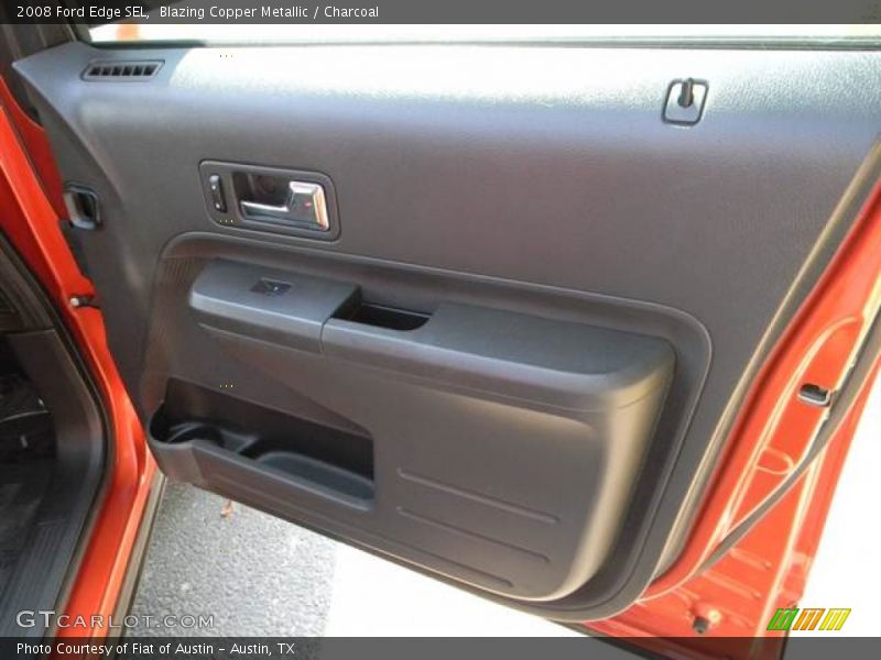 Blazing Copper Metallic / Charcoal 2008 Ford Edge SEL