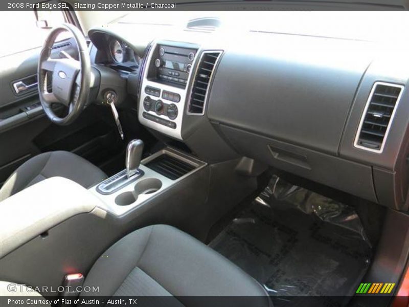 Blazing Copper Metallic / Charcoal 2008 Ford Edge SEL