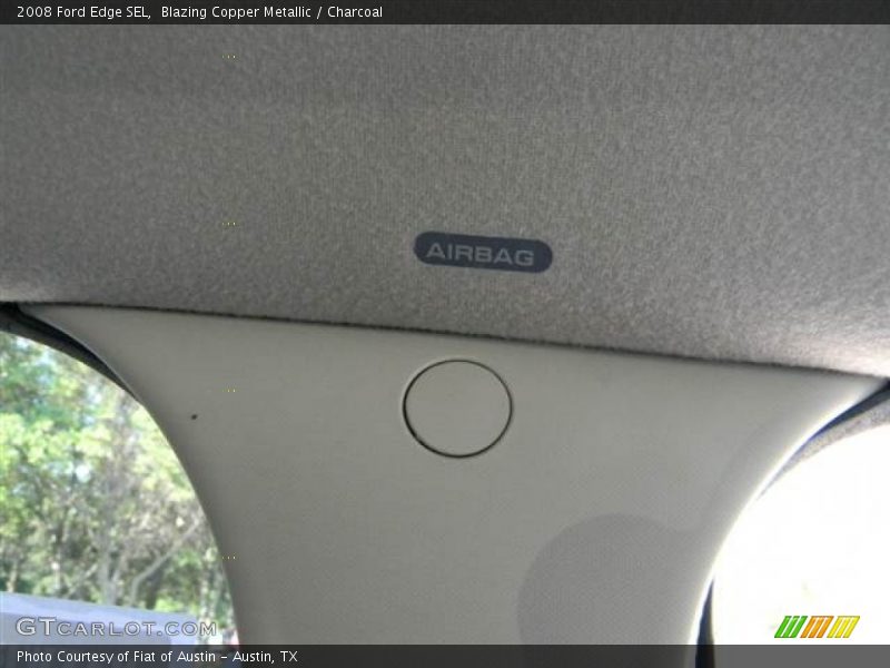 Blazing Copper Metallic / Charcoal 2008 Ford Edge SEL