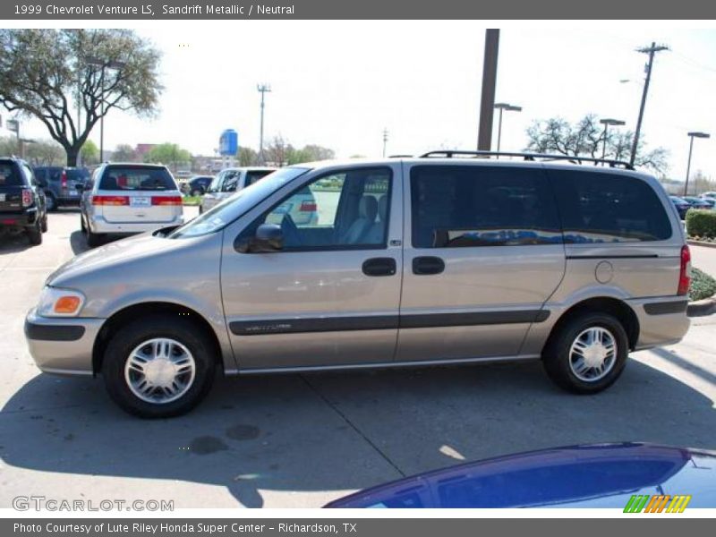 Sandrift Metallic / Neutral 1999 Chevrolet Venture LS