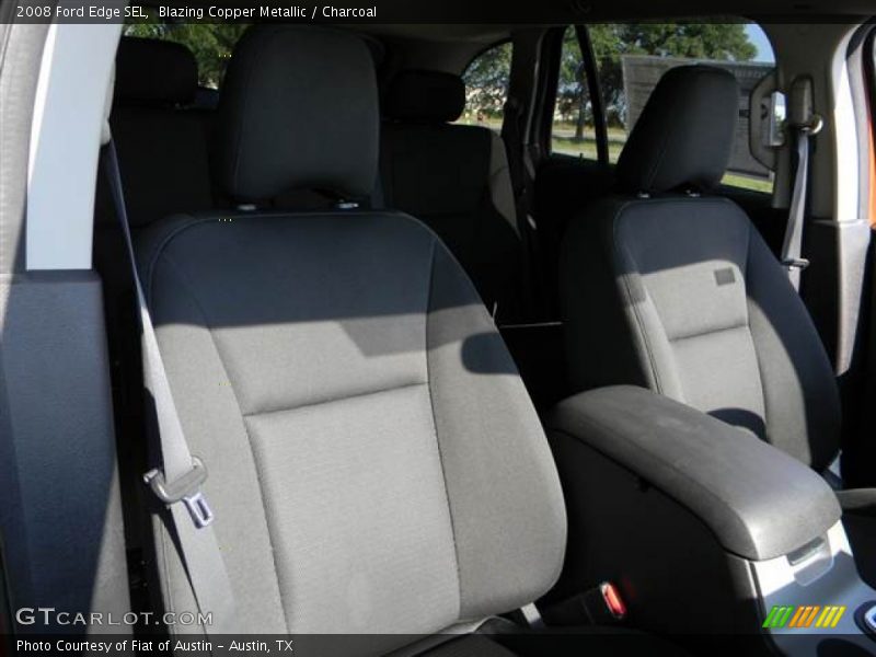 Blazing Copper Metallic / Charcoal 2008 Ford Edge SEL