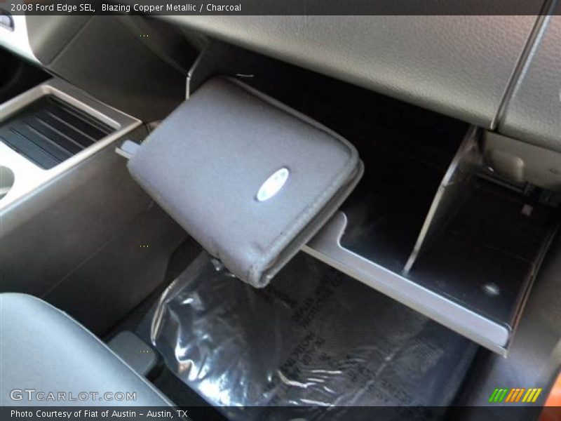 Blazing Copper Metallic / Charcoal 2008 Ford Edge SEL
