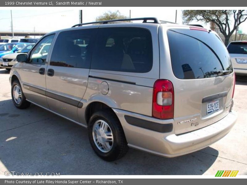 Sandrift Metallic / Neutral 1999 Chevrolet Venture LS