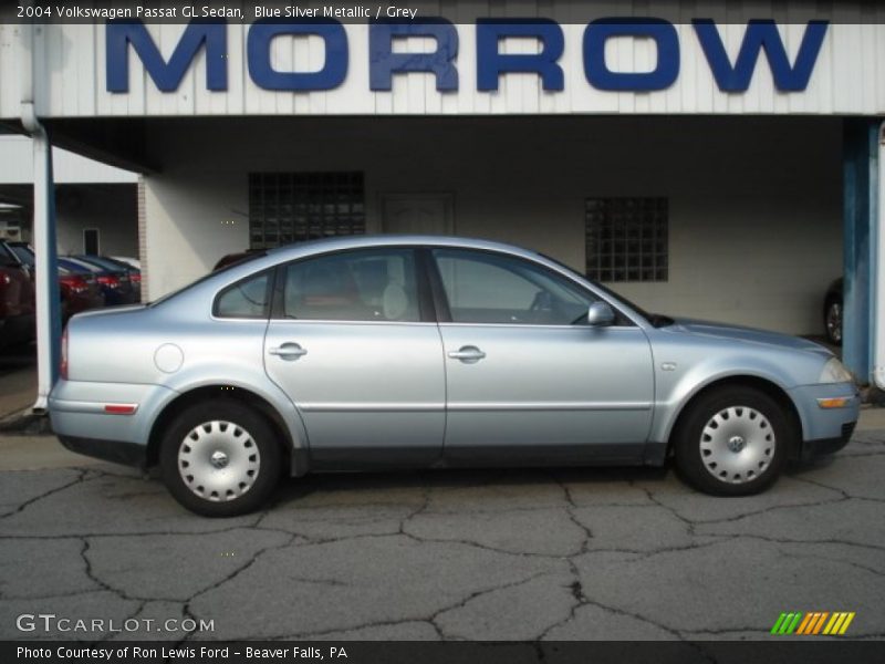 Blue Silver Metallic / Grey 2004 Volkswagen Passat GL Sedan