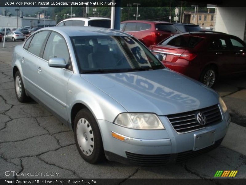 Blue Silver Metallic / Grey 2004 Volkswagen Passat GL Sedan