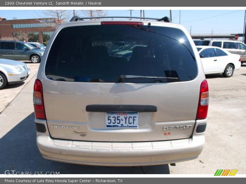 Sandrift Metallic / Neutral 1999 Chevrolet Venture LS