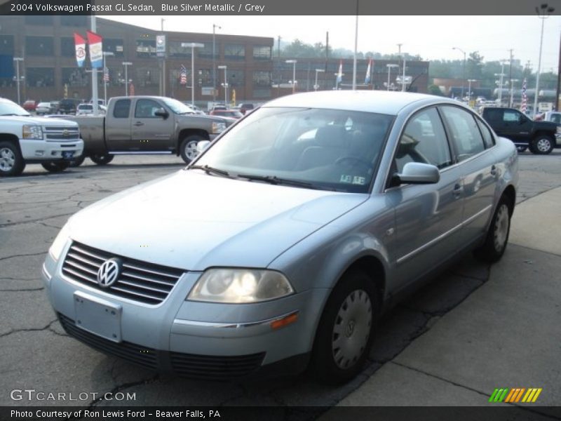 Blue Silver Metallic / Grey 2004 Volkswagen Passat GL Sedan