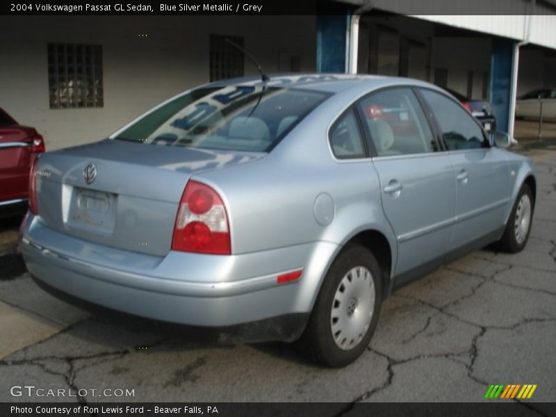 Blue Silver Metallic / Grey 2004 Volkswagen Passat GL Sedan